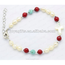 Mode bracelet en perle fausse